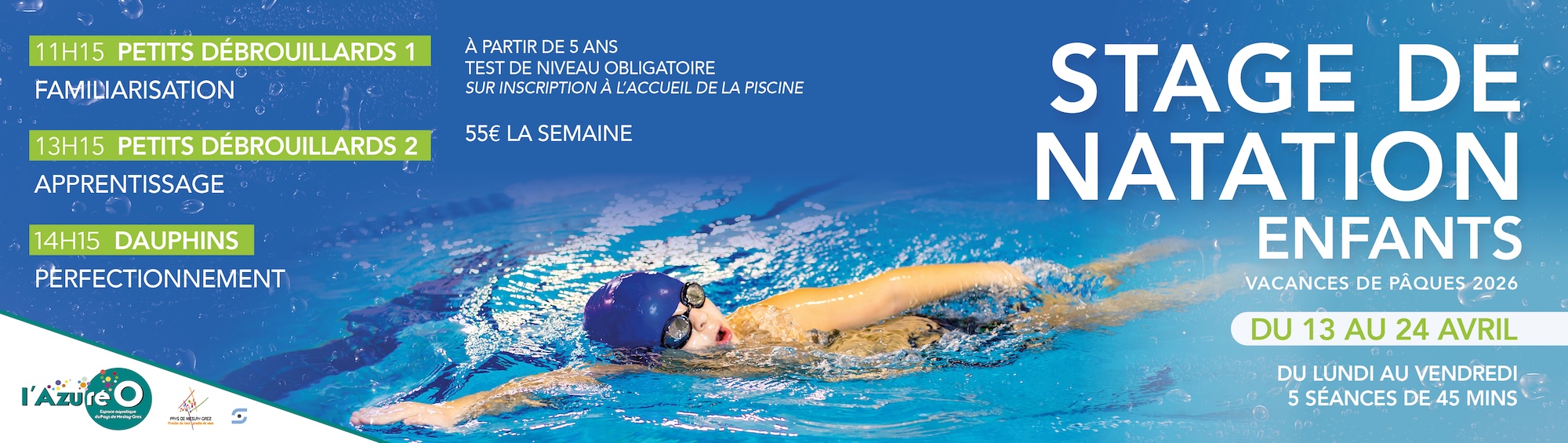 Stage natation enfants